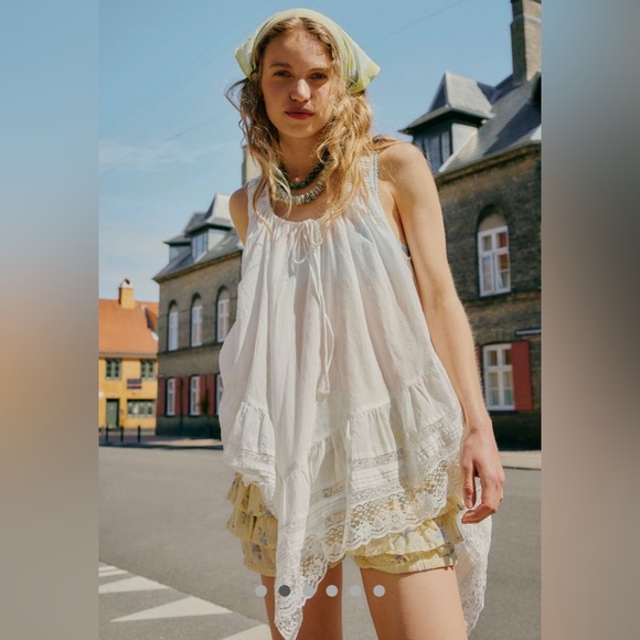 Free People Coretta Tunic Ivory - Picture 4 of 11